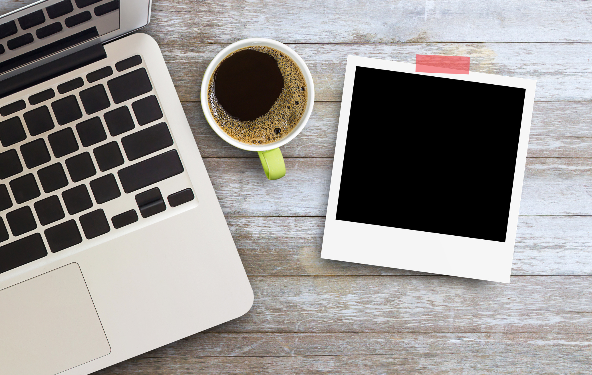 Photo, Coffee, and Laptop